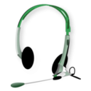 download Headphones clipart image with 270 hue color