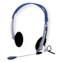 download Headphones clipart image with 0 hue color