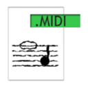 download Midi clipart image with 225 hue color