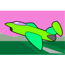 download Jet clipart image with 90 hue color