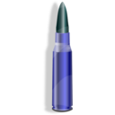 download Bullet clipart image with 180 hue color