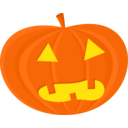 download Halloween Pumpkins clipart image with 0 hue color