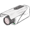 download Surveillance Camera clipart image with 135 hue color