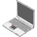 download Laptop clipart image with 315 hue color