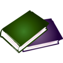 download Books Icon clipart image with 90 hue color