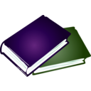 download Books Icon clipart image with 270 hue color