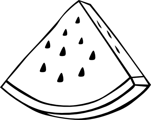 Simple Fruit Watermelon Clipart I2clipart Royalty Free Public