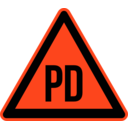 download Pd Issue Warning 2 clipart image with 315 hue color