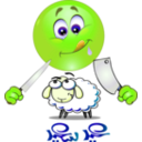 download Butcher Smiley Emoticon clipart image with 45 hue color