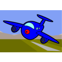 download Bigplane clipart image with 0 hue color