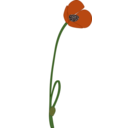 download Papaver clipart image with 0 hue color