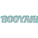 download Booyah clipart image with 180 hue color
