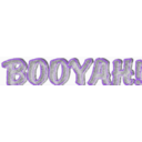download Booyah clipart image with 270 hue color