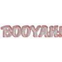 download Booyah clipart image with 0 hue color