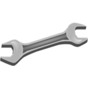 download Small Wrench clipart image with 0 hue color