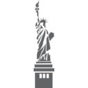 download Statue Of Liberty Ny clipart image with 0 hue color