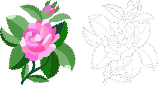 Design For Damask Rose