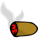 download Cigar clipart image with 0 hue color