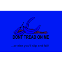 download Dont Tread On Me Banana Peel Remix clipart image with 180 hue color