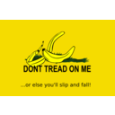 download Dont Tread On Me Banana Peel Remix clipart image with 0 hue color