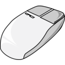 download Mouse Computer clipart image with 315 hue color