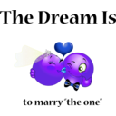 download Marriage Dream Smiley Emoticon clipart image with 225 hue color