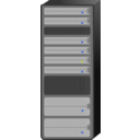 download Server Rack clipart image with 90 hue color
