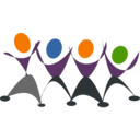 download Dancing People clipart image with 0 hue color