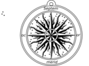 Compass Rose 1595