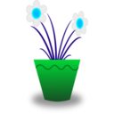 download Flower Pot clipart image with 135 hue color