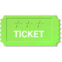 download Ticket clipart image with 45 hue color