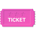 download Ticket clipart image with 270 hue color