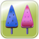 download Melon Ice Candies clipart image with 225 hue color