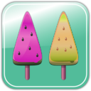 download Melon Ice Candies clipart image with 315 hue color