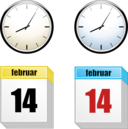 Clock Calendar