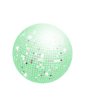 download Disco Ball clipart image with 135 hue color