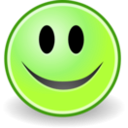 download Tango Face Smile clipart image with 45 hue color