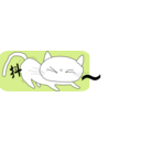 download Whitecat clipart image with 0 hue color