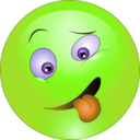 download Teasing Tongue Smiley Emoticon clipart image with 45 hue color