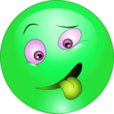 download Teasing Tongue Smiley Emoticon clipart image with 90 hue color