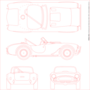 Shelby Cobra Blueprint