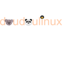download Doudoulinux Logo Operating System Fun And Accessible For Kids From 2 To 12 Years Old clipart image with 0 hue color