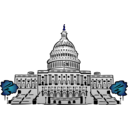 download Us Capitol Building clipart image with 90 hue color