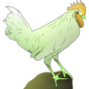 download Chicken clipart image with 45 hue color