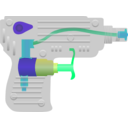 download Water Gun clipart image with 135 hue color