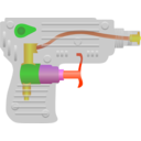 download Water Gun clipart image with 0 hue color