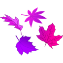 download Leafs clipart image with 270 hue color