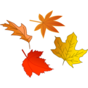 download Leafs clipart image with 0 hue color