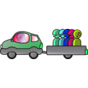 download Carpooling clipart image with 135 hue color