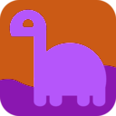 download Light Dino Avatar Icon clipart image with 180 hue color